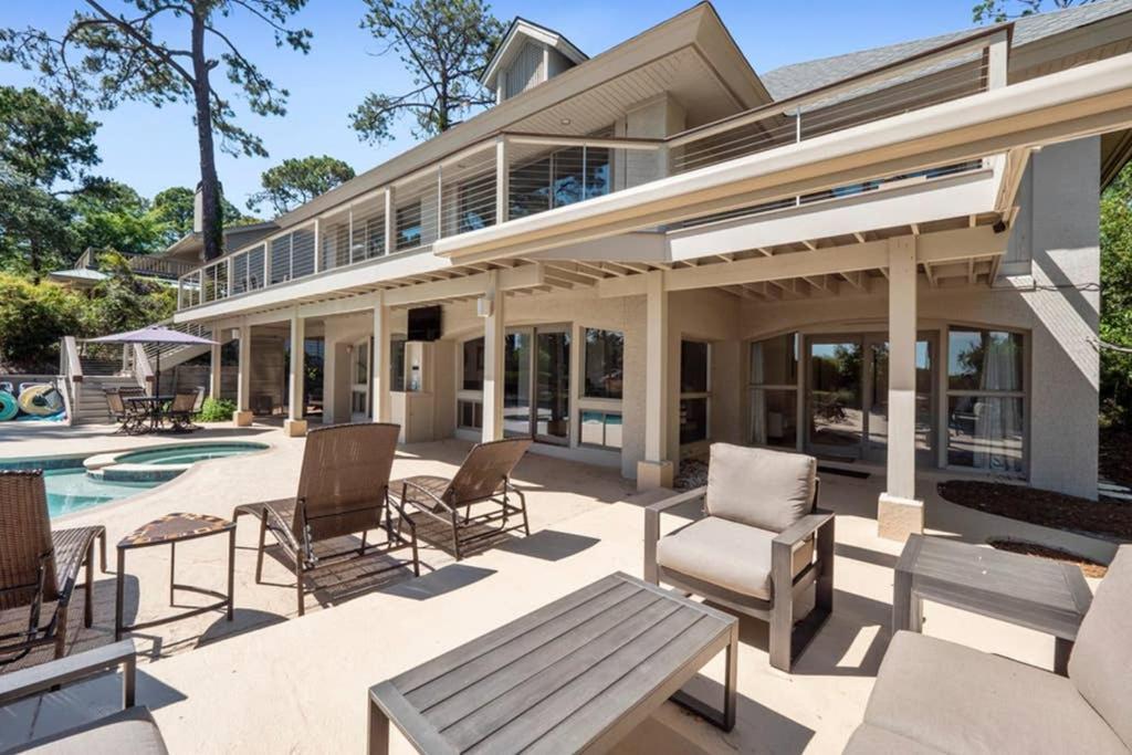 7 Black Duck - Top Notch Views & Amenities In A Private Oceanfront Oasis ฮิลตันเฮดไอส์แลนด์ ภายนอก รูปภาพ